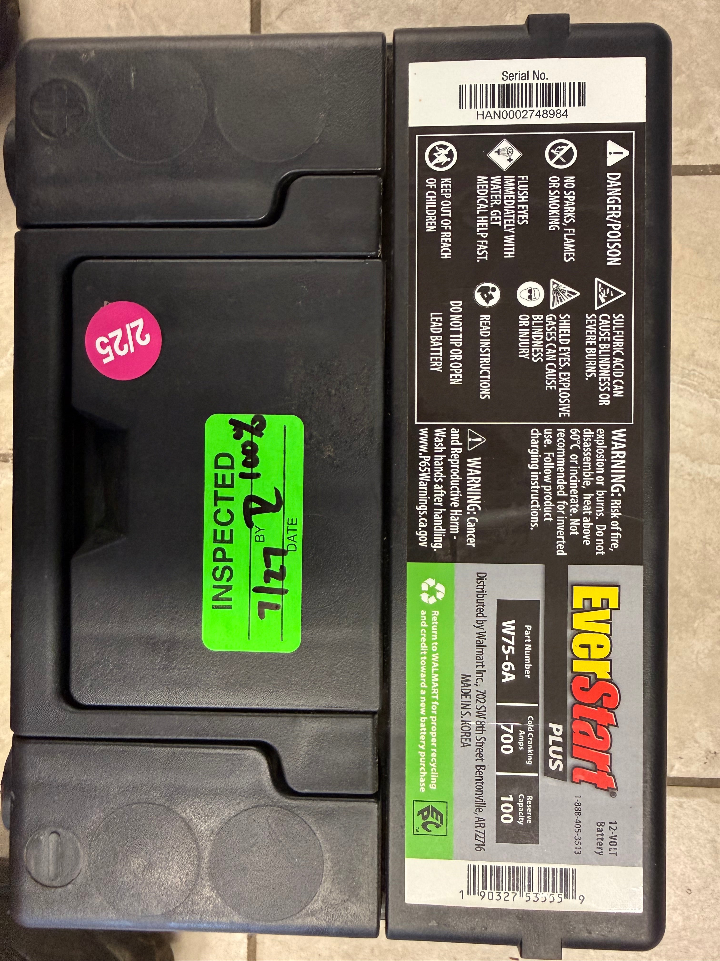 EverStart Plus W75-6A