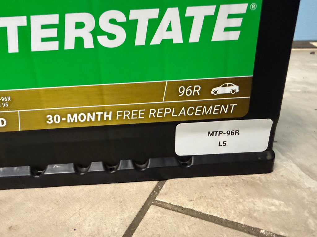 NEW: Interstate MTP-96R Battery